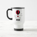 Search for red black travel mugs Charlie brown