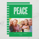 Search for peace on earth christmas cards Green
