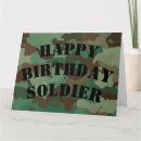 Search for soldier birthday cards Armed forces