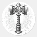Search for hammer of thor stickers Mythology