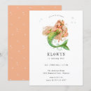 Search for peach floral invitations Girl