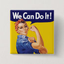 Search for we can do it badges Rosie the riveter