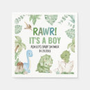 Search for dinosaur napkins Boy