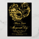 Search for venetian mask invitations Elegant