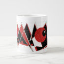 Search for red eyes mugs Abstract
