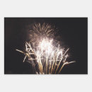 Search for fireworks wrapping paper White