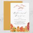 Search for autumn rehearsal dinner invitations Woodland