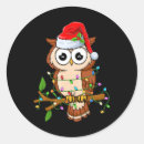 Search for birds with hats stickers Xmas