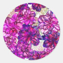 Search for abstract flowers pattern stickers Background