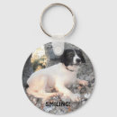 Search for smiling dog key rings Black