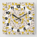 Search for music notes pattern clocks Musician