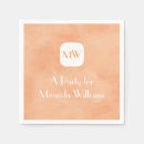 Search for peach napkins Sophisticated