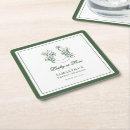 Search for horseshoe coasters Shamrock