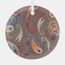 Search for paisley christmas tree decorations Blue
