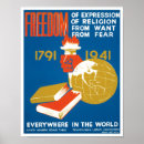 Search for freedom posters First amendment