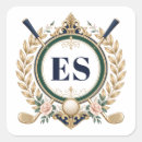 Search for lady golf stickers Golfer