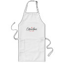 Search for new home aprons Typography
