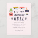 Search for let the good times roll invitations Kawaii