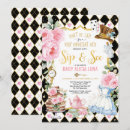 Search for mad hatter baby shower invitations Alice in wonderland