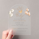 Search for acrylic baby shower invitations Heart