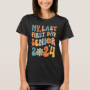 Search for senior class of 2024 tshirts First