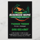 Search for lawn service flyers Green