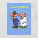 Search for mice cartoon postcards Cute