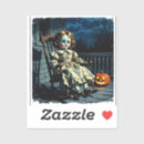 Search for antique doll stickers Pumpkin