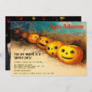 Search for happy halloween invitations Jack o lantern