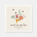 Search for bee napkins Sweet as can bee