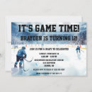 Search for ice hockey party invitations Goalie