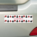 Search for playing card bumper stickers Blackjack
