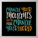 Search for positive thinking quotes posters Be happy