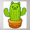 Search for cartoon cactus posters Cat