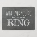 Search for ring bearer cards Proposal