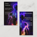Search for art teacher business cards Massage therapist