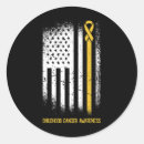 Search for childhood cancer awareness stickers Warrior