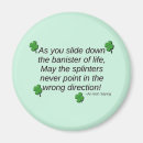 Search for irish saying magnets Shamrock