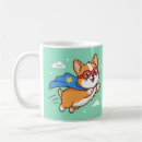 Search for cartoon corgi mugs Kawaii