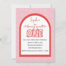 Search for berry sweet one 1st birthday invitations Cute
