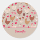 Search for heart chicken stickers Cute