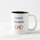 Search for world greatest dad mugs World's