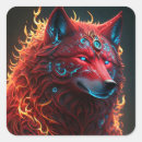 Search for red wolf stickers Wolves