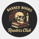 Search for banned books stickers Bookworm