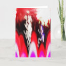 Search for black art christmas cards Red