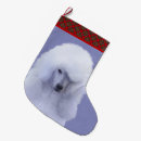 Search for poodle christmas stockings Puppy