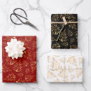 Search for red and black christmas tree wrapping paper Festive