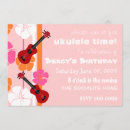 Search for ukulele invitations Hibiscus