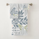 Search for leaf pattern bath towels Nature