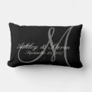 Search for elegant black and white cushions Names